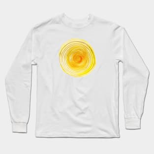 Sun Circle Design Long Sleeve T-Shirt